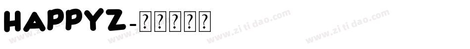 happyz字体转换