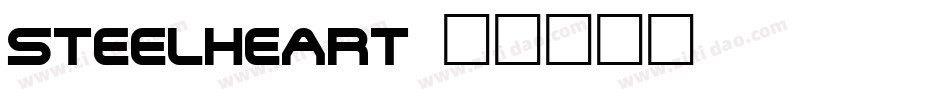 Steelheart字体转换