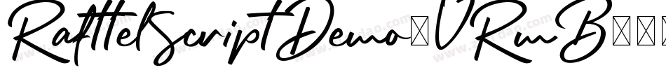 RafttelScriptDemo-VRmB字体转换