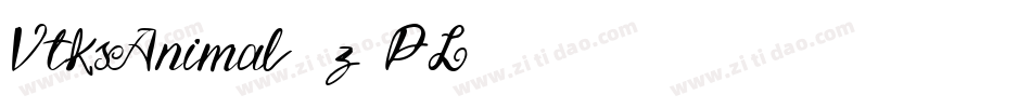 VtksAnimal2-z9PL字体转换