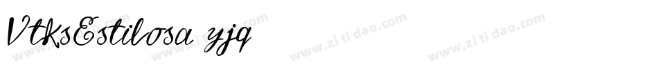 VtksEstilosa-yjq3字体转换