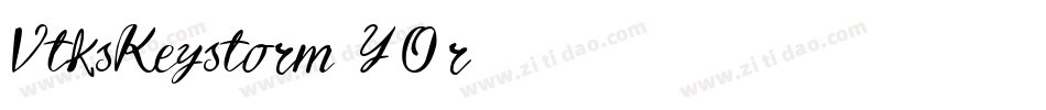 VtksKeystorm-YOr2字体转换