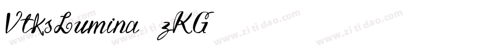 VtksLumina-0zKG字体转换