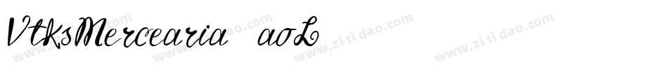 VtksMercearia-1aoL字体转换