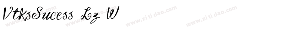 VtksSucess-Lz2W字体转换