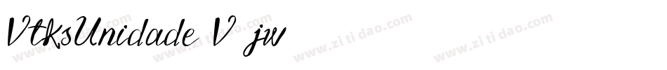 VtksUnidade-V8jw字体转换