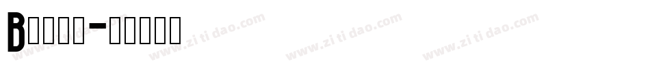 Bazar字体转换