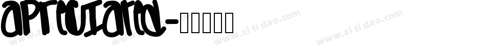 Apreciated字体转换
