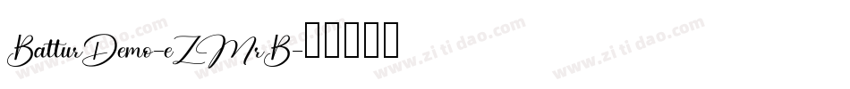 BatturDemo-eZMrB字体转换