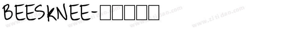 BEESKNEE字体转换
