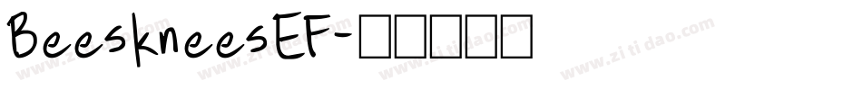 BeeskneesEF字体转换