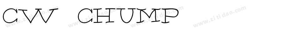 CW_CHUMP字体转换