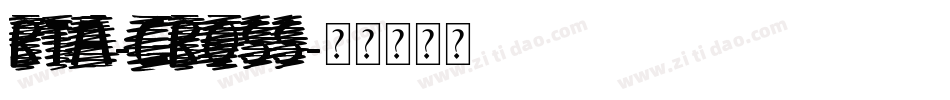 RTA-Cross字体转换