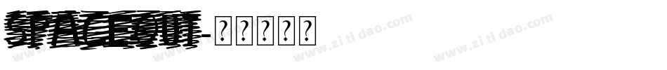SpaceOut字体转换
