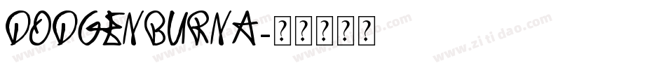 DodgenburnA字体转换