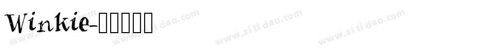 Winkie字体转换