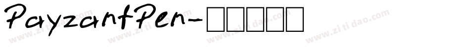 PayzantPen字体转换