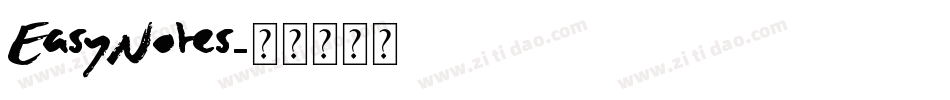 EasyNotes字体转换