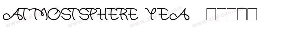 AtMostSphere-YeA2字体转换