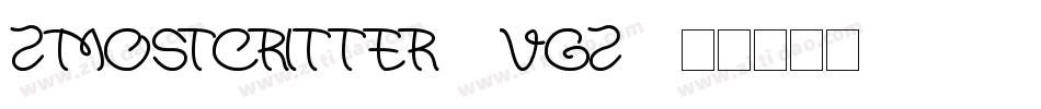 ZMostCritter2-vgZ7字体转换