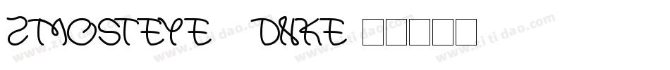 ZMostEye1-dnKE字体转换
