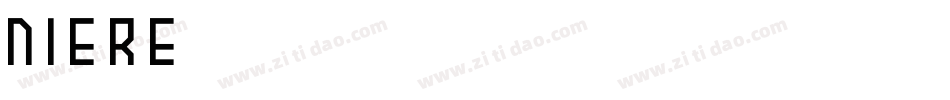 Niere字体转换