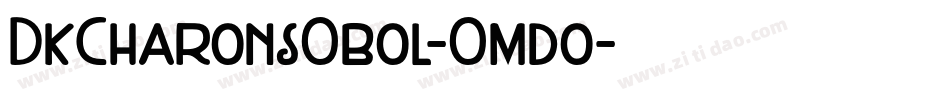 DkCharonsObol-Omdo字体转换
