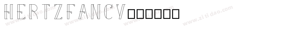 HertzFancy字体转换