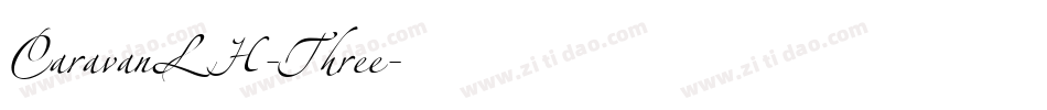 CaravanLH-Three字体转换