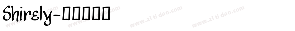 Shirely字体转换