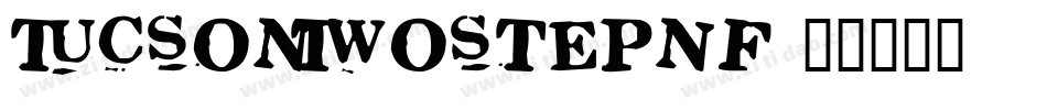 TucsonTwoStepNF字体转换