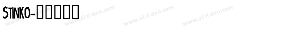 Stinko字体转换