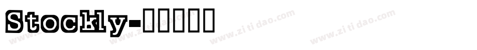 Stockly字体转换