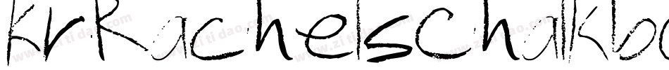 KrRachelsChalkboard-Kvyo字体转换