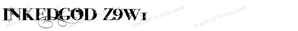InkedGod-z9W1字体转换