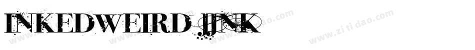 InkedWeird-JJnK字体转换