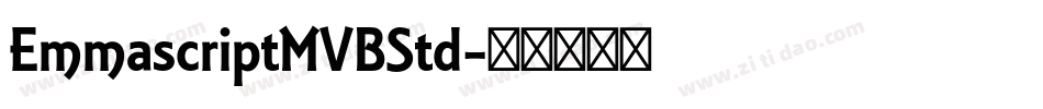EmmascriptMVBStd字体转换