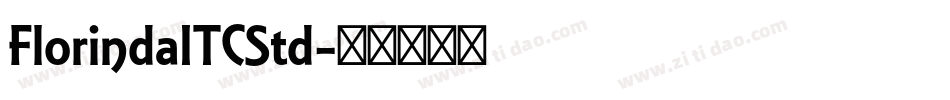 FlorindaITCStd字体转换