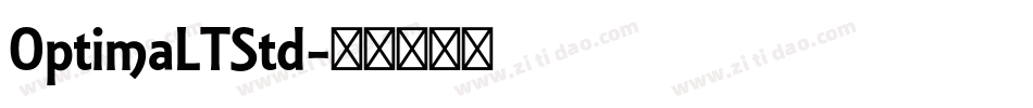 OptimaLTStd字体转换