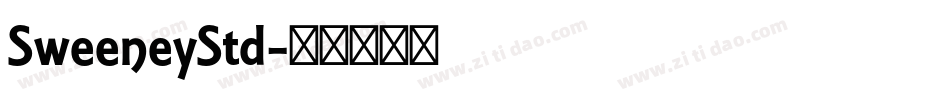 SweeneyStd字体转换
