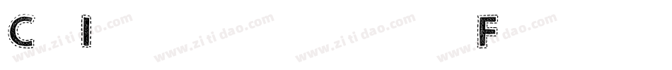 CfIndustrialFabricsRegular-Vy70字体转换