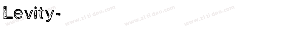 Levity字体转换