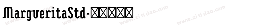 MargueritaStd字体转换