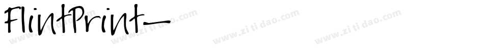 FlintPrint字体转换