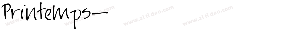 Printemps字体转换