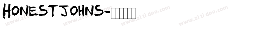Honestjohns字体转换