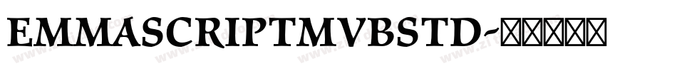 EmmascriptMVBStd字体转换