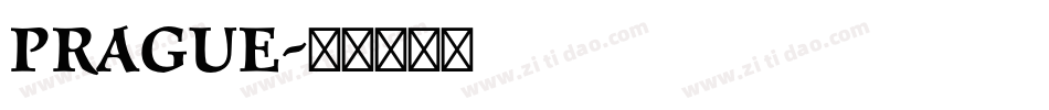 Prague字体转换
