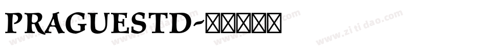 PragueStd字体转换