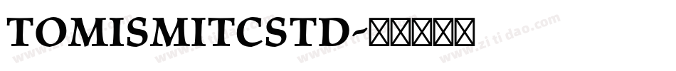 TomismITCStd字体转换